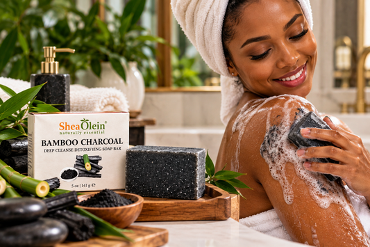 Bamboo Charcoal Bar Soap